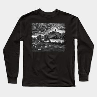 Glastonbury Tor Long Sleeve T-Shirt